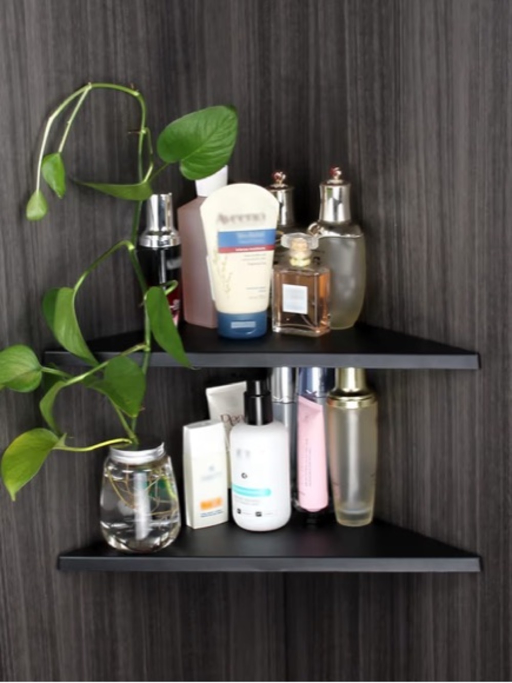 Modern Corner Shelf Display - Set of 2